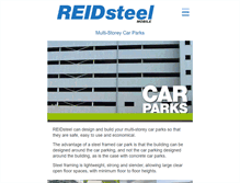 Tablet Screenshot of multi-storey-car-parks.com
